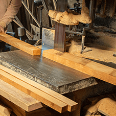 Apertura del material