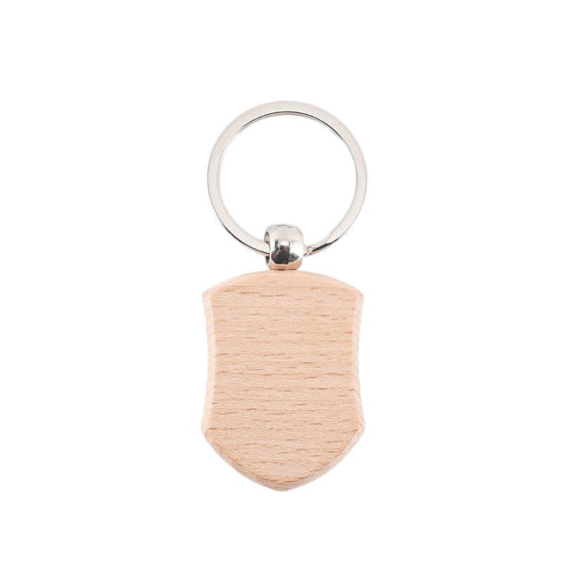 Formas de pala llavero artesanal madera