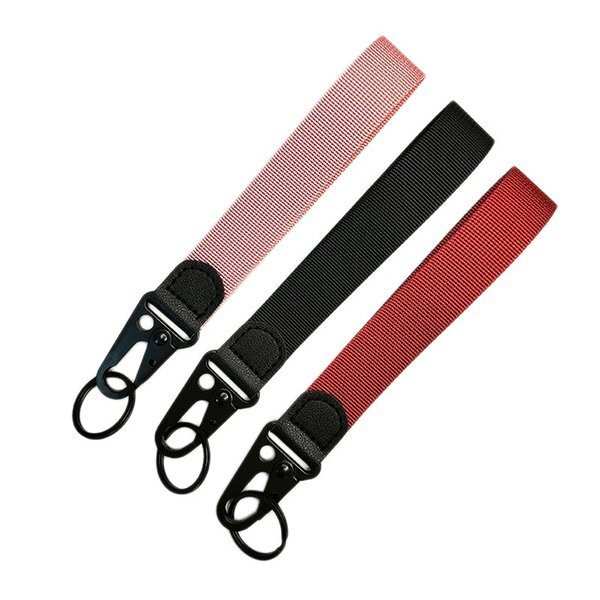 Llavero de nailon de color sólido