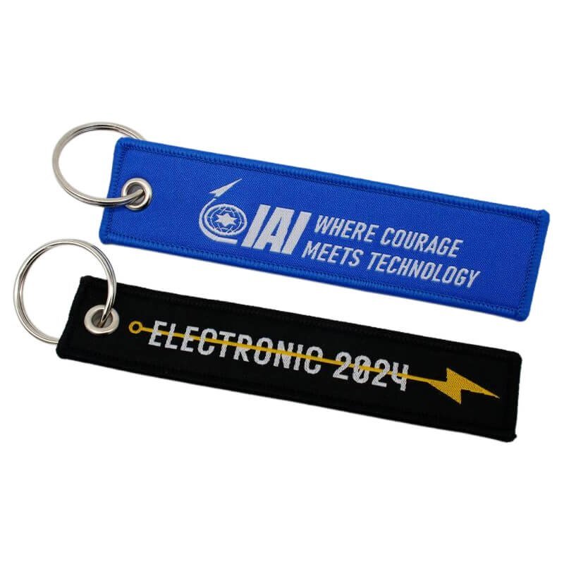 Llavero de tela tejida más popular