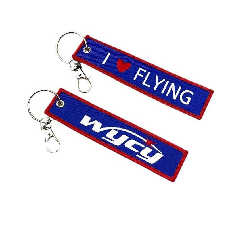 llaveros de tela hechos a mano