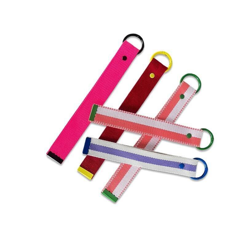 llaveros largos de tela