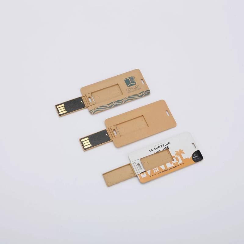 Biodegradable Card-Shaped USB Flash Drive