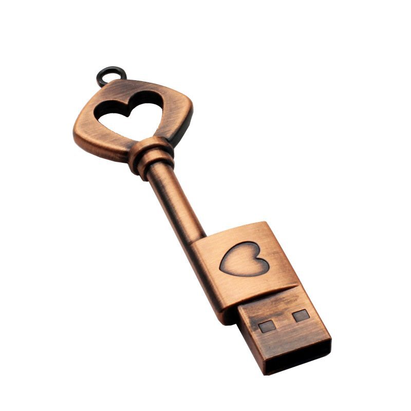 China key shape metal usb flash drive supplier