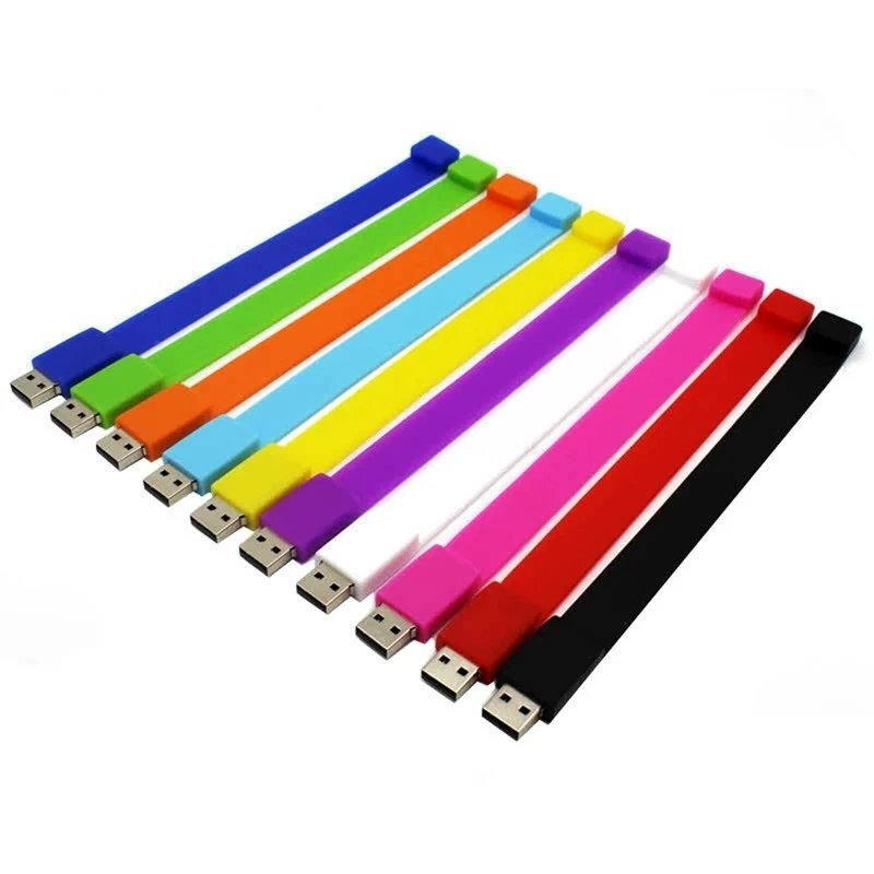 Classic Rubber Wristband USB Flash Drive - Image 3