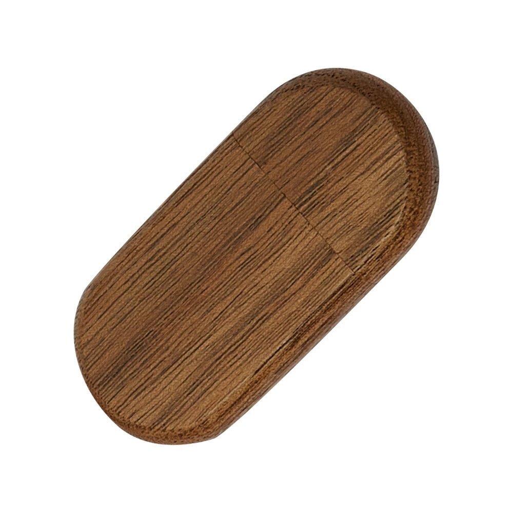 Elliptical Walnut USB Flash Drive