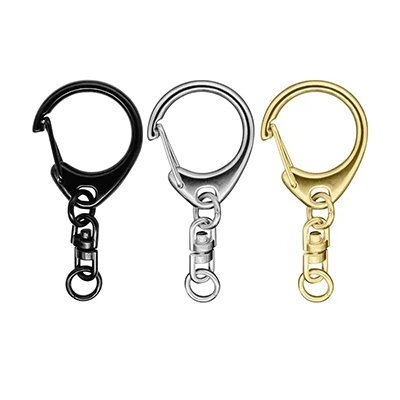 Figure-8 shaped keychain