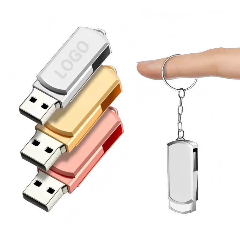 Hot Selling Metal Rotating USB Flash Drive