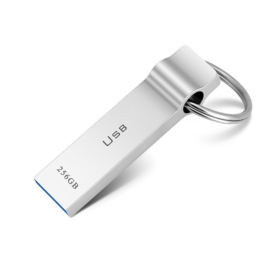 Metal Keychain USB Flash Drive with Logo