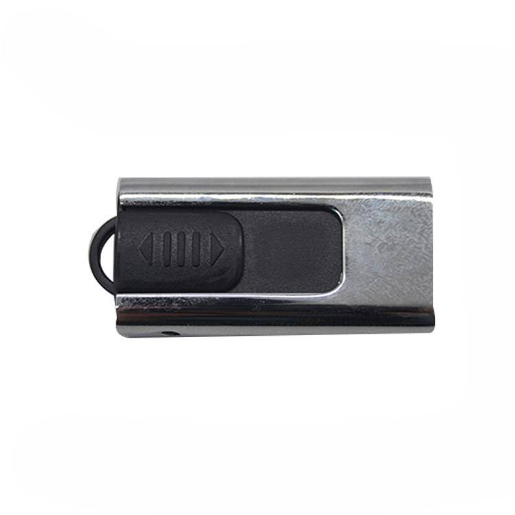 Push-Pull USB Flash Drive with Epoxy Resin Logo