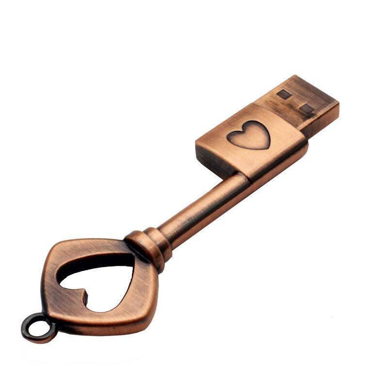 Retro Key Metal USB Drive