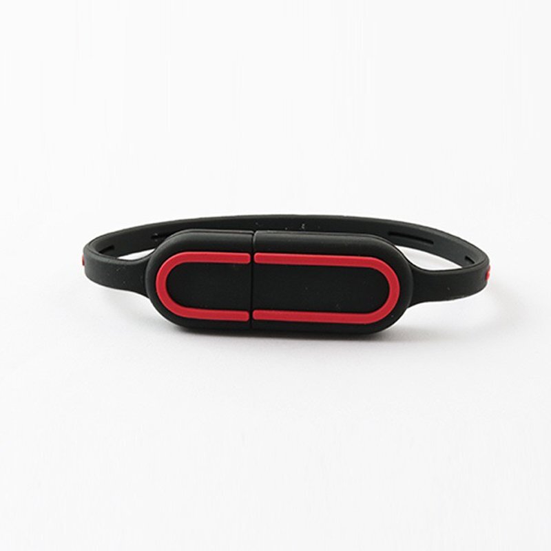 Silicone USB Flash Drive Wristband Bracelet