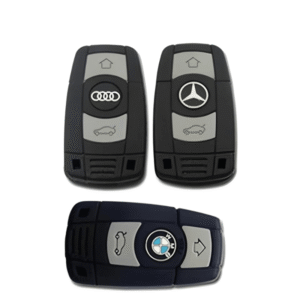 Audi, BMW, Mercedes-Benz key-shaped USB flash drives