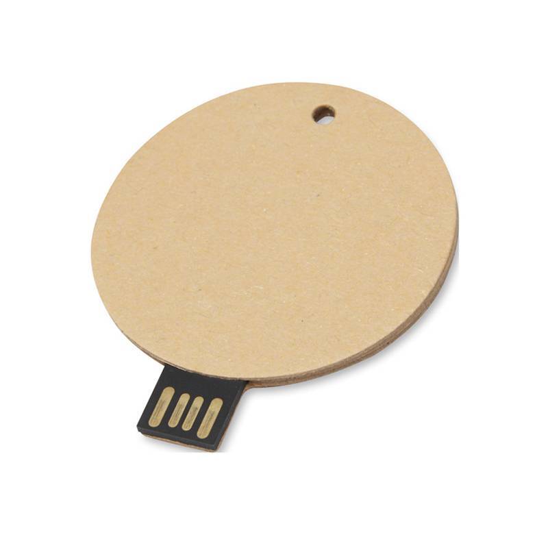 Degradable Ultra-thin Circular USB Flash Drive - Immagine 2