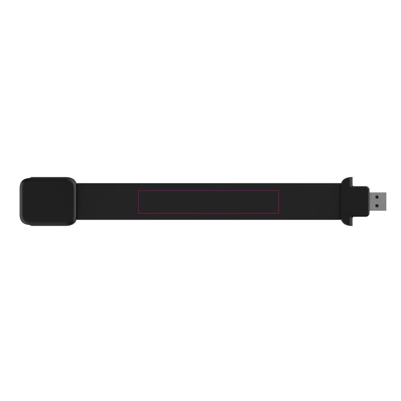 Wrist Strap USB Flash Drive with LED Logo - Image 3