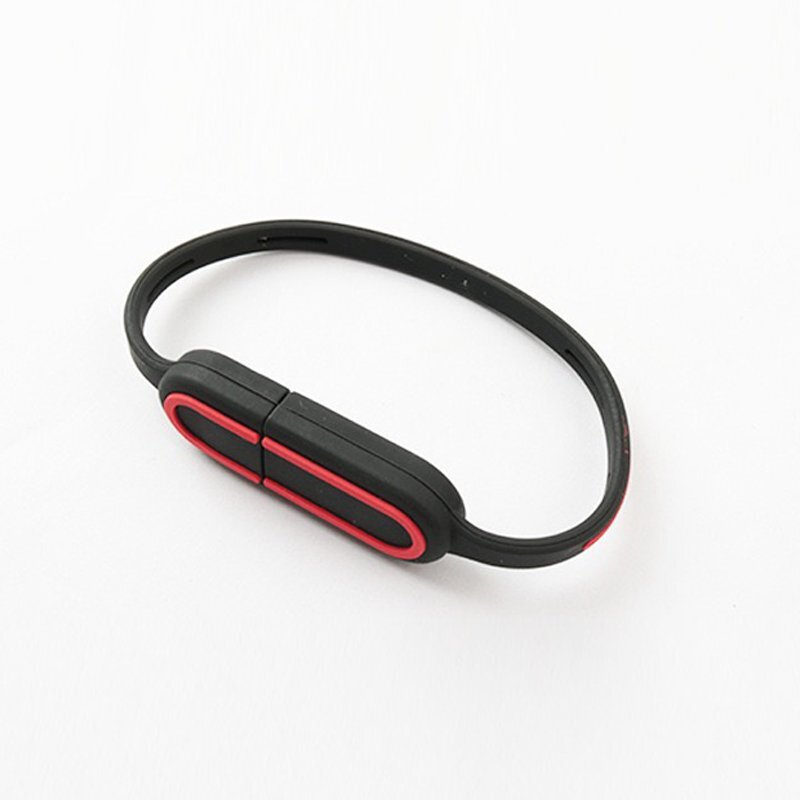Wristband USB Drive - PVC bracelet style USB flash drive.