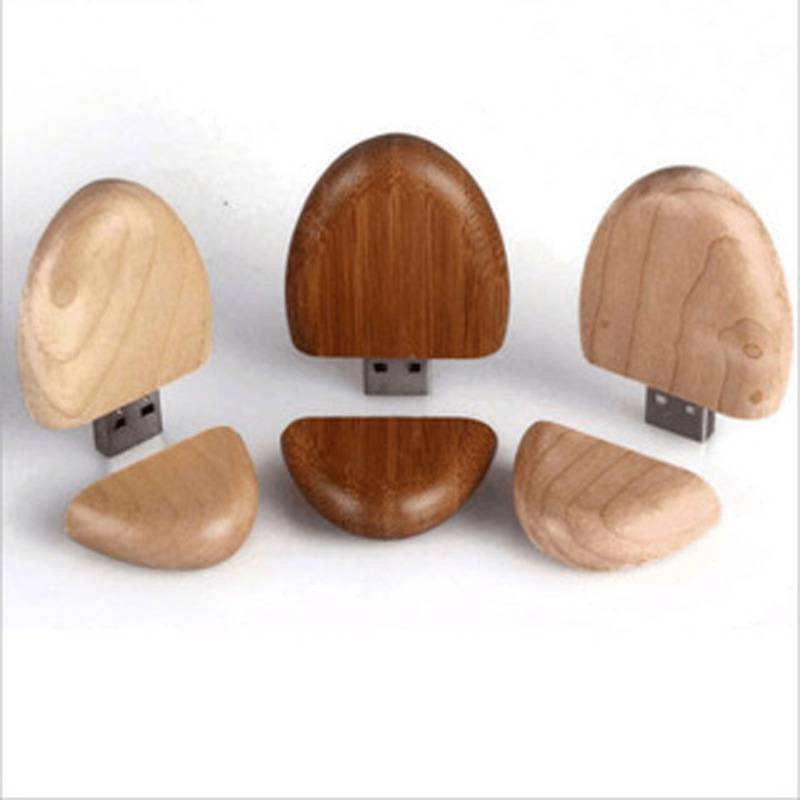 bulk fat head olive shape wood usb flash drive