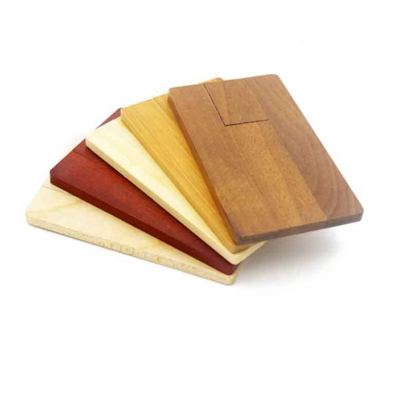 bulk wood card usb flash drive