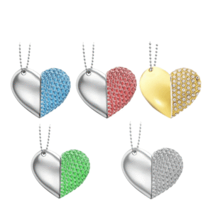 Heart-shaped Crystal USB Drive