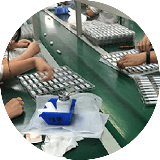 finished product appearance wiping