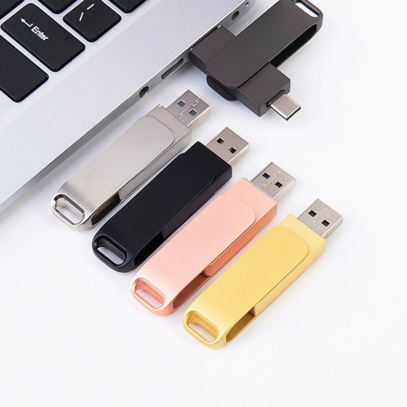 2025 Hot-Selling Metal Twist USB Type c Flash Memory - Immagine 3