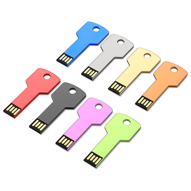 metal key USB flash drive
