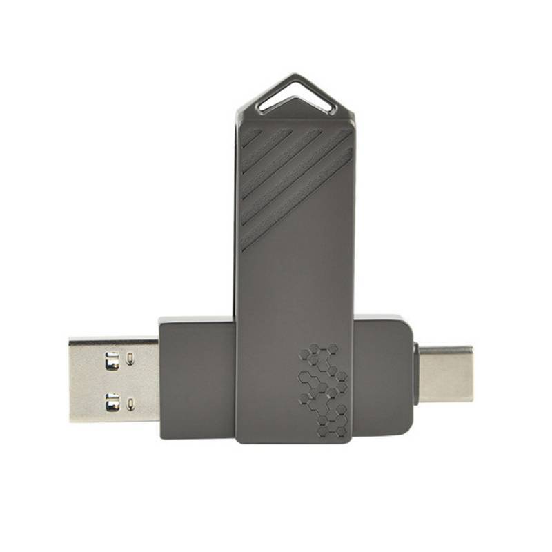 Patterned Metal Twist USB flash drive for iphone