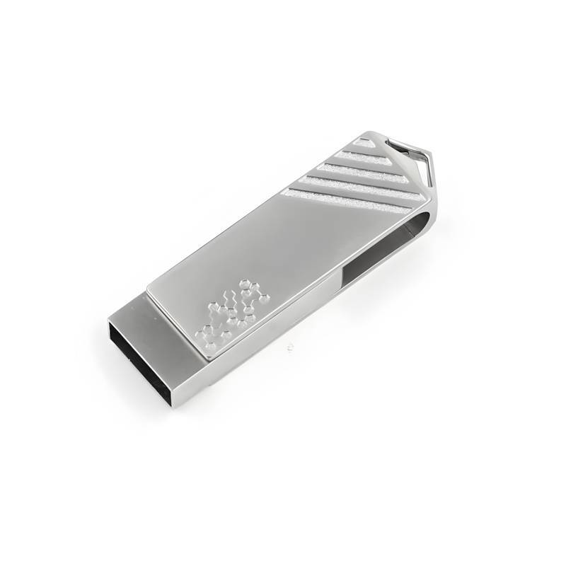 Patterned Metal Twist USB flash drive for iphone - Image 3
