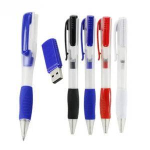 Transparent Plastic USB Flash Drive Pen