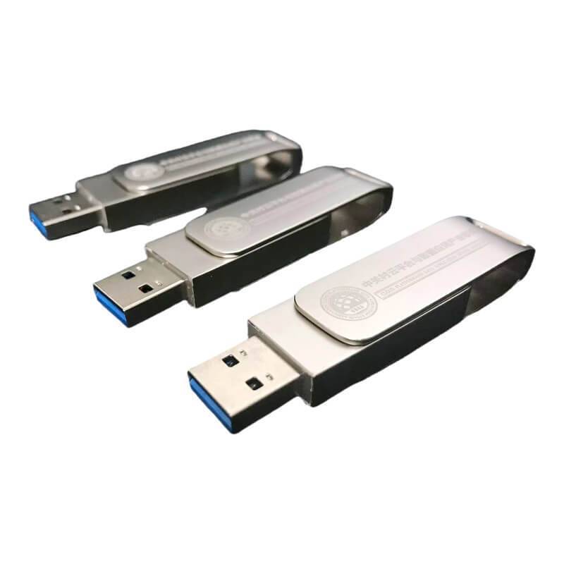 silver metal usb c usb3.0 flash drive