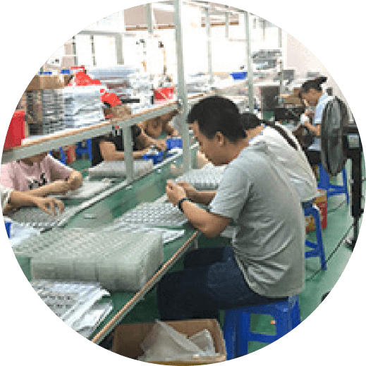 sorting out defective shells