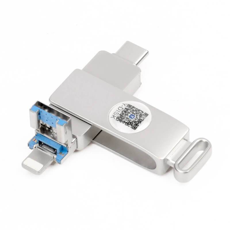 swiver metal usb3.0 otg flash disk