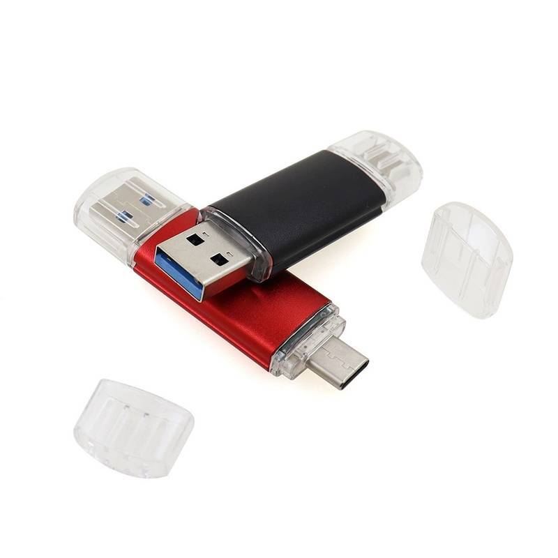 BrightColor Aluminum USB C Flash Drive - Image 2