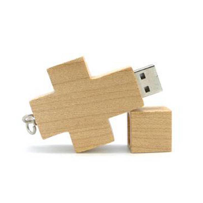 wholesale wooden cross usb drive