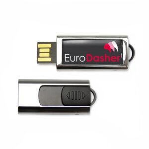 Memoria USB deslizable de resina a doble cara