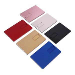 Memoria USB 2.0 tipo tarjeta metálica