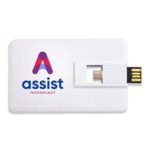 memoria USB tipo tarjeta OTG